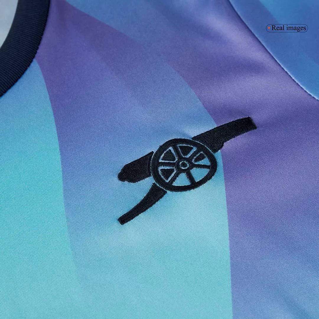 Kids Arsenal Custom Third Away Full Soccer Kits
2024/25