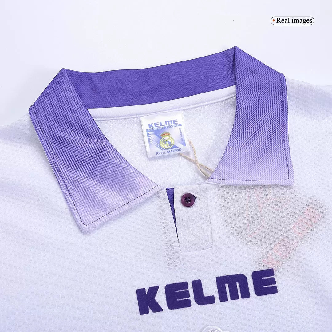 Real Madrid Retro Jersey Home Soccer Shirt 1997/98