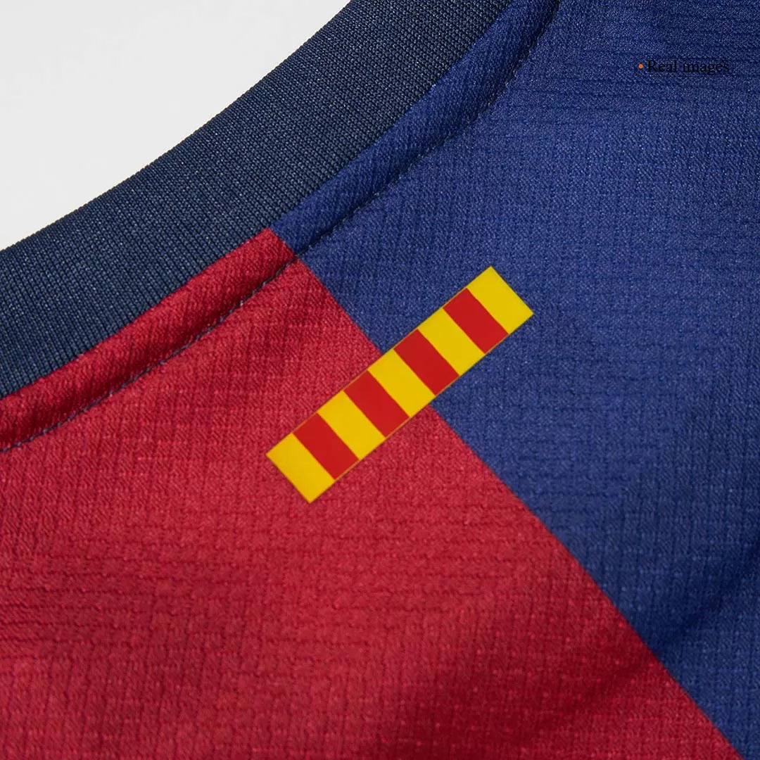 Kids Barcelona Custom Home Soccer Kits 2024/25 COLDPLAY