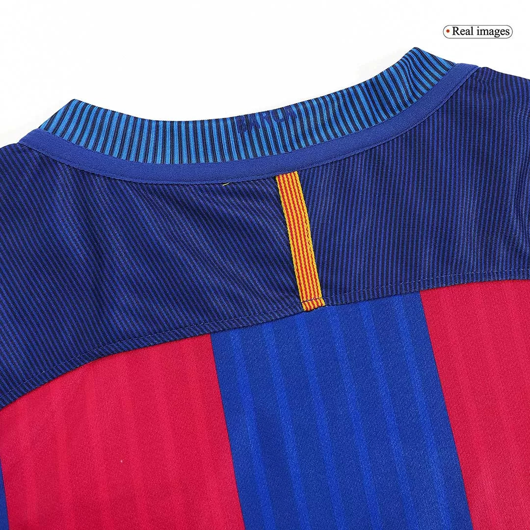Barcelona Jersey Custom Home Soccer Retro Jersey 2016/17