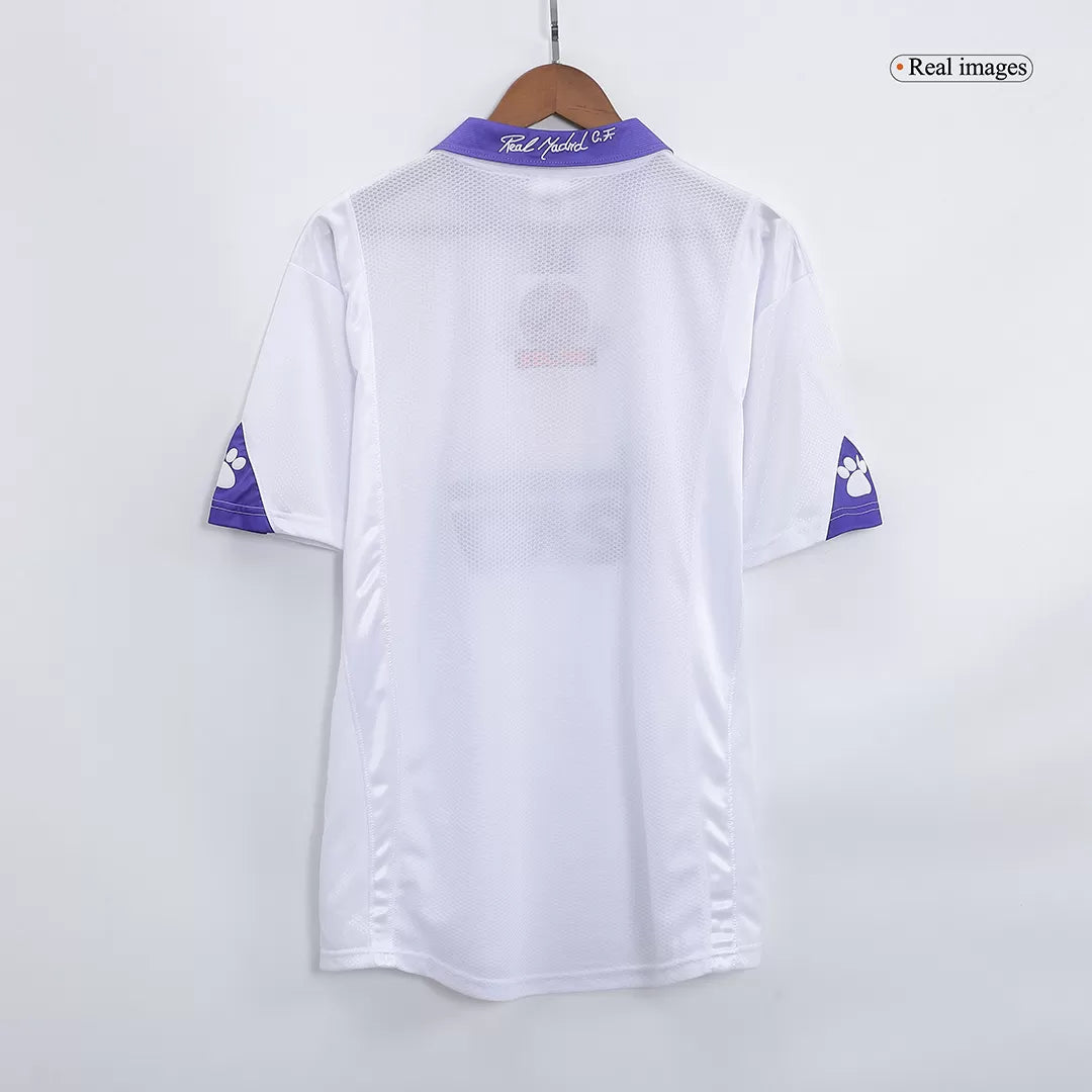 Real Madrid Retro Jersey Home Soccer Shirt 1997/98