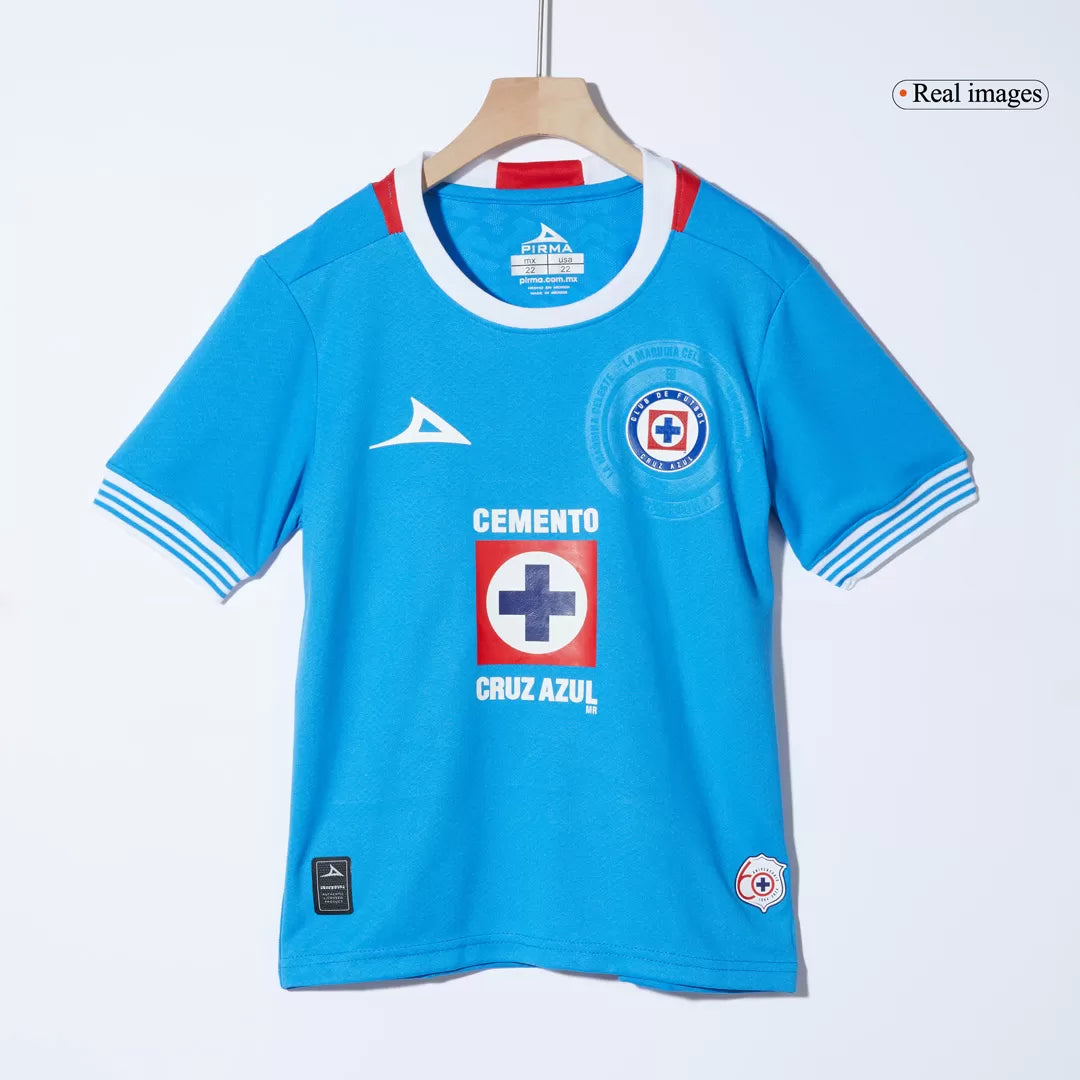 Kids Cruz Azul Home Soccer Kits 2024/25