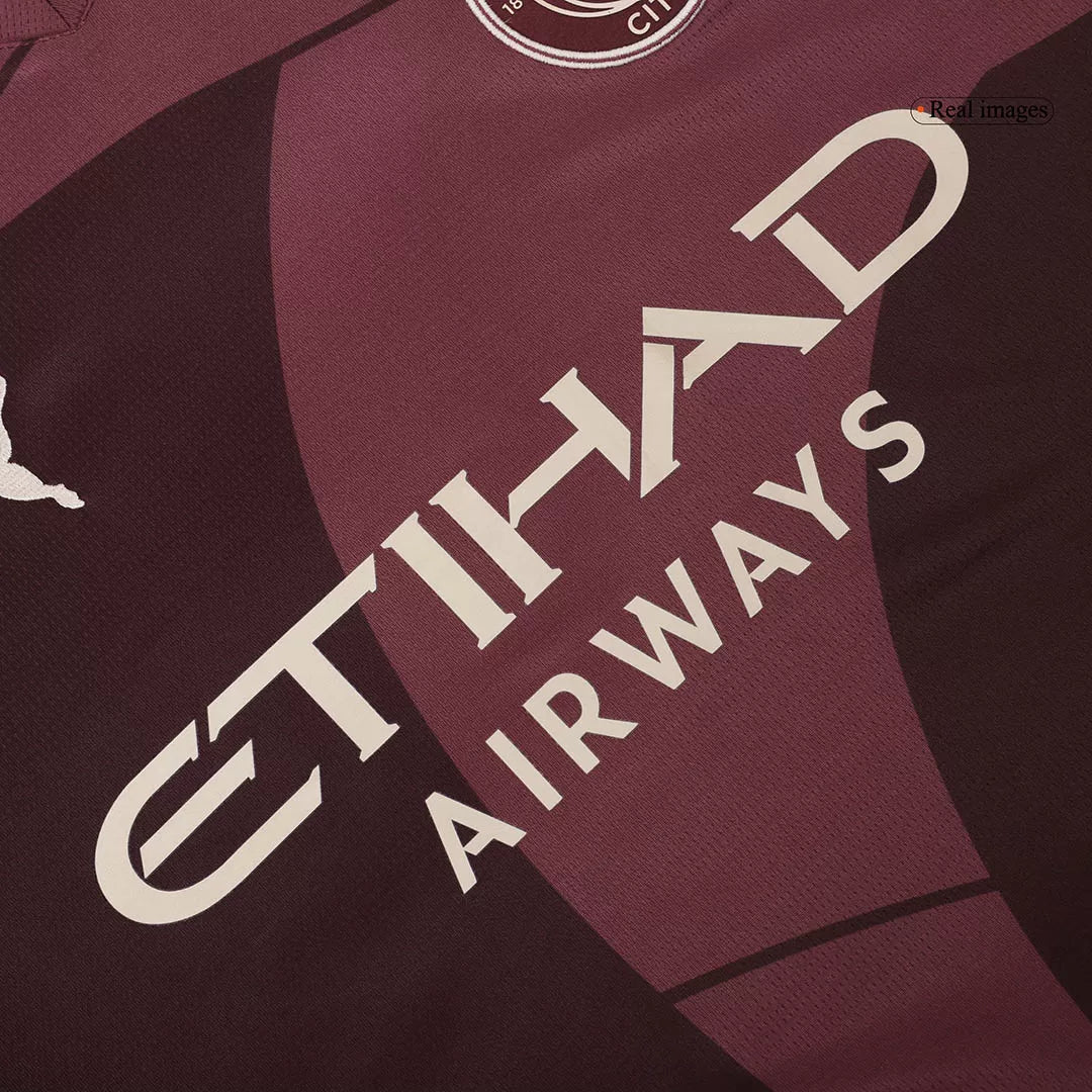 Manchester City Soccer Jersey Third Away Custom Shirt 2024/25