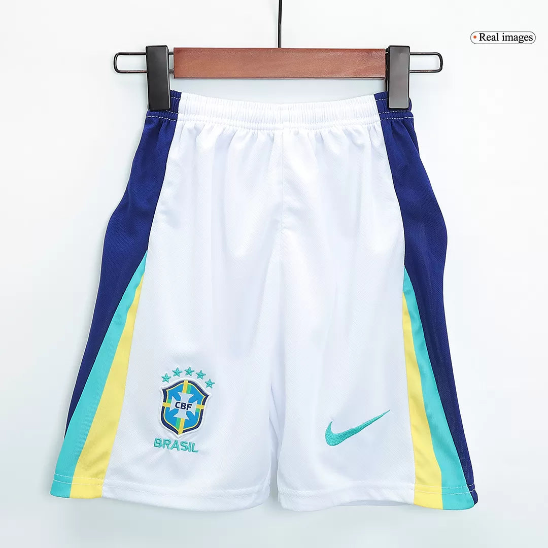 Kids Brazil Custom Away Full Soccer Kits
2024