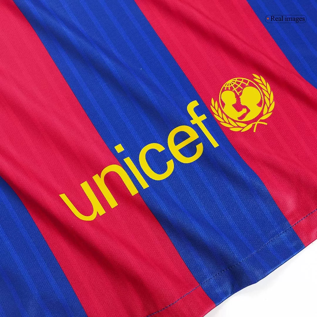 Barcelona Jersey Custom Home Soccer Retro Jersey 2016/17