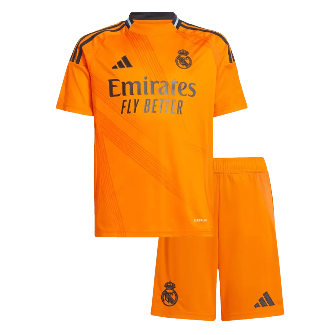 Kids Real Madrid Custom Away Soccer Kits 2024/25