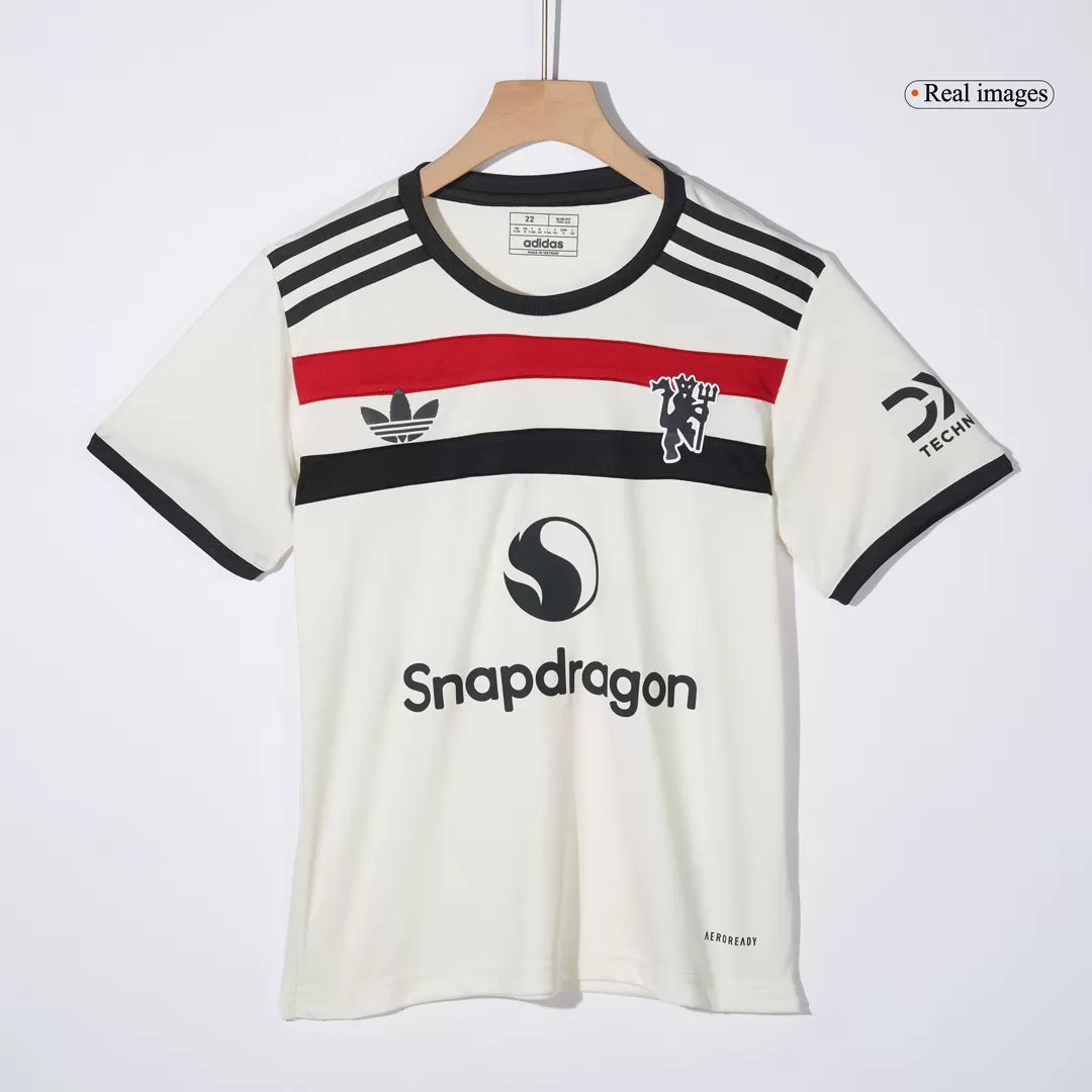 Kids Manchester United Custom Third Away Full Soccer Kits
2024/25
