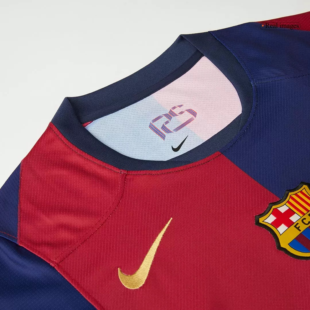 Barcelona Soccer Jersey Home Custom Shirt 2024/25