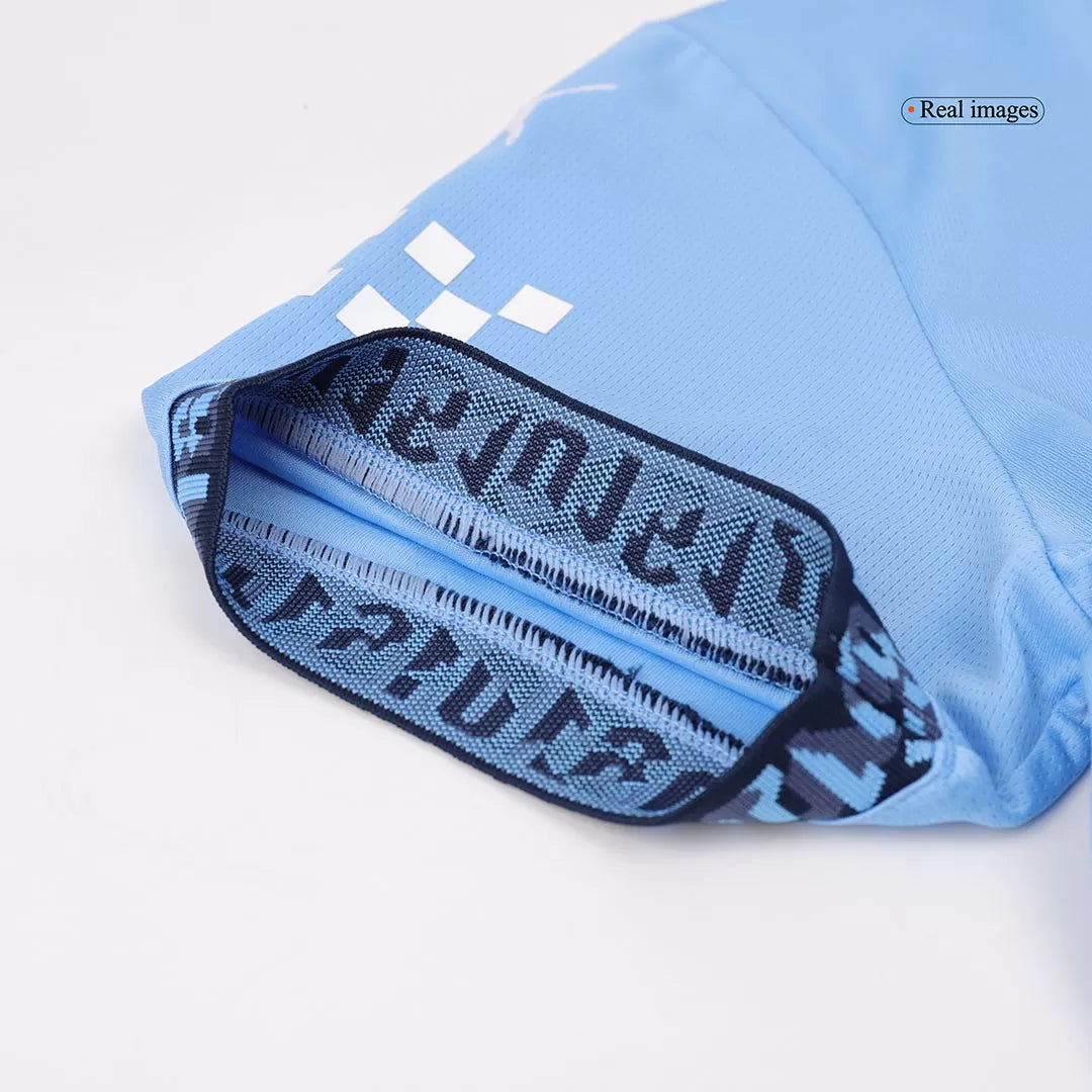 Manchester City Soccer Jersey Home Custom Shirt 2024/25