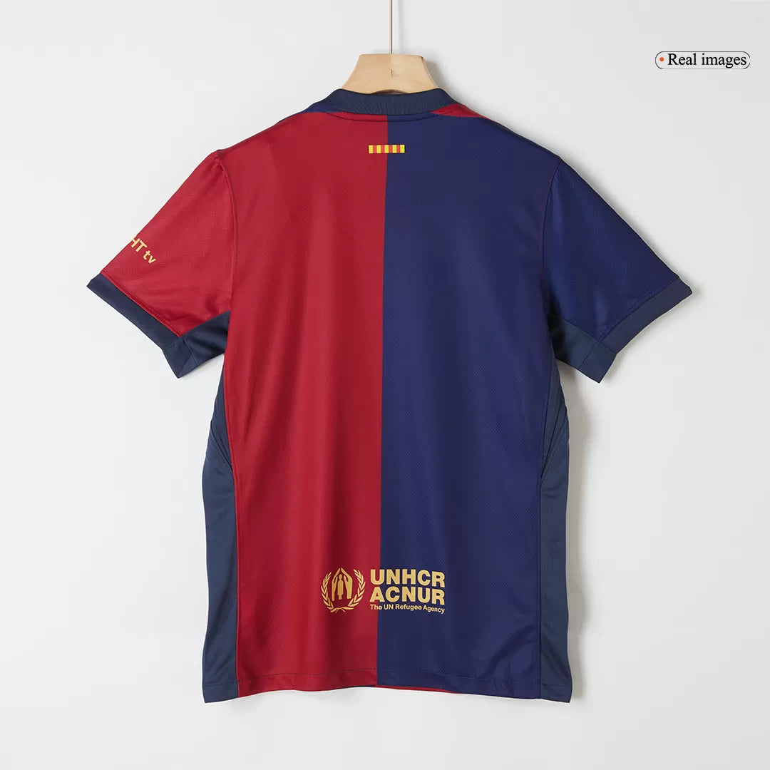 Barcelona Soccer Jersey Home Custom Shirt 2024/25