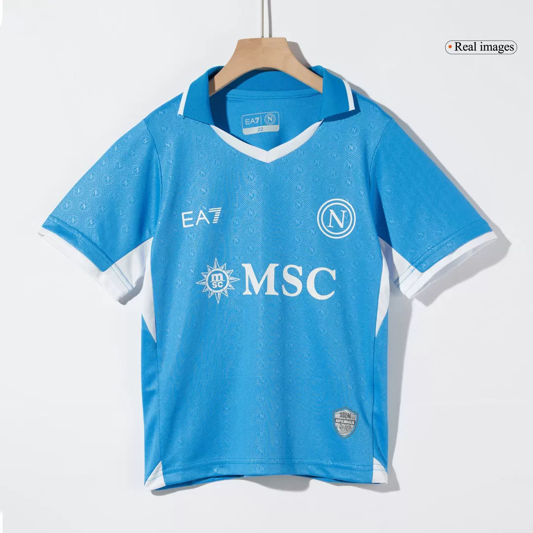 Kids Napoli Home Soccer Kits 2024/25