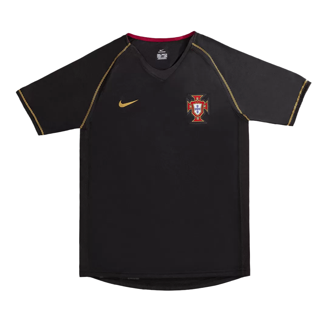 Portugal Retro Jersey Away Soccer Shirt 2006
