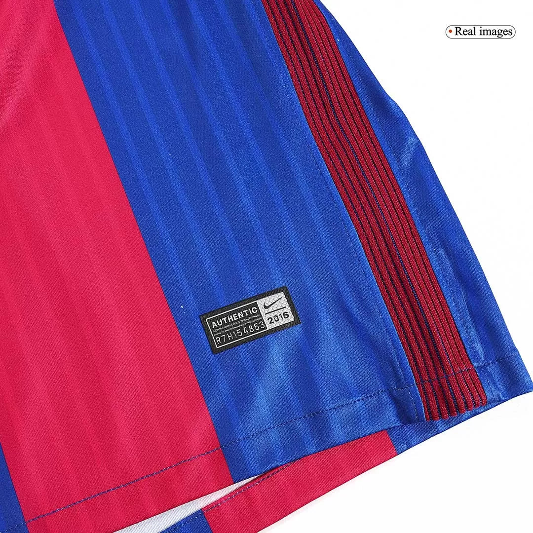 Barcelona Jersey Custom Home Soccer Retro Jersey 2016/17