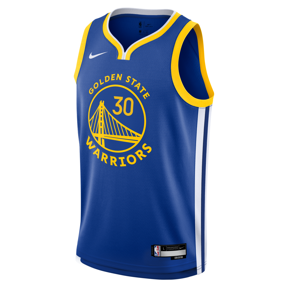 NBA Stephen Curry Golden State Warriors Jersey Nike Icon Edition Child