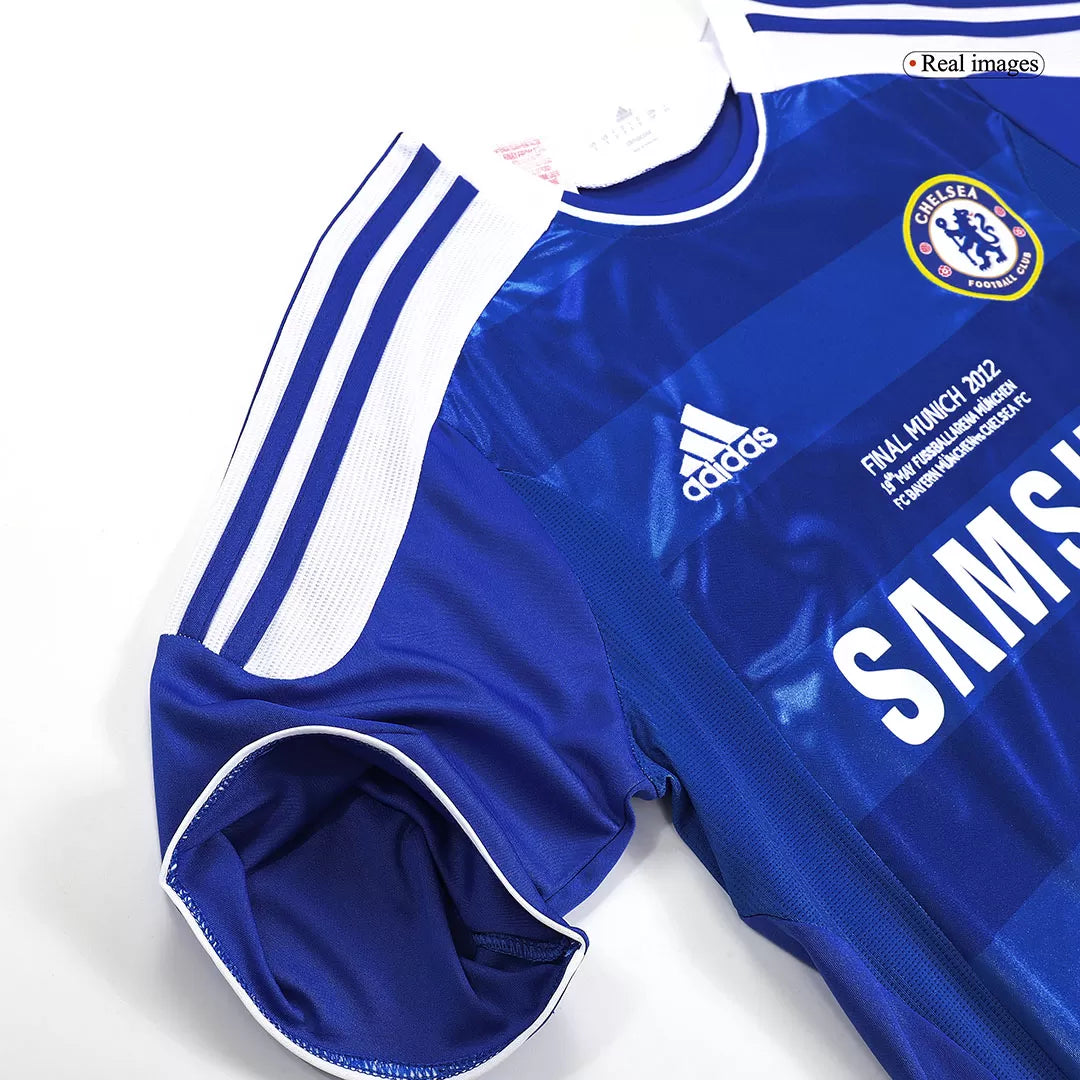 Chelsea Retro Jersey Home Soccer Shirt 2011/12 -UCL