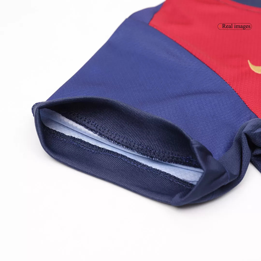 Kids Barcelona Custom Home Soccer Kits 2024/25