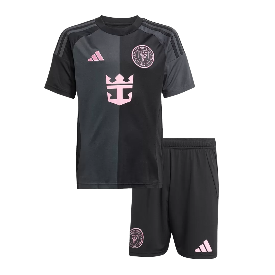 Kids Inter Miami CF Custom Away Soccer Kits 2025