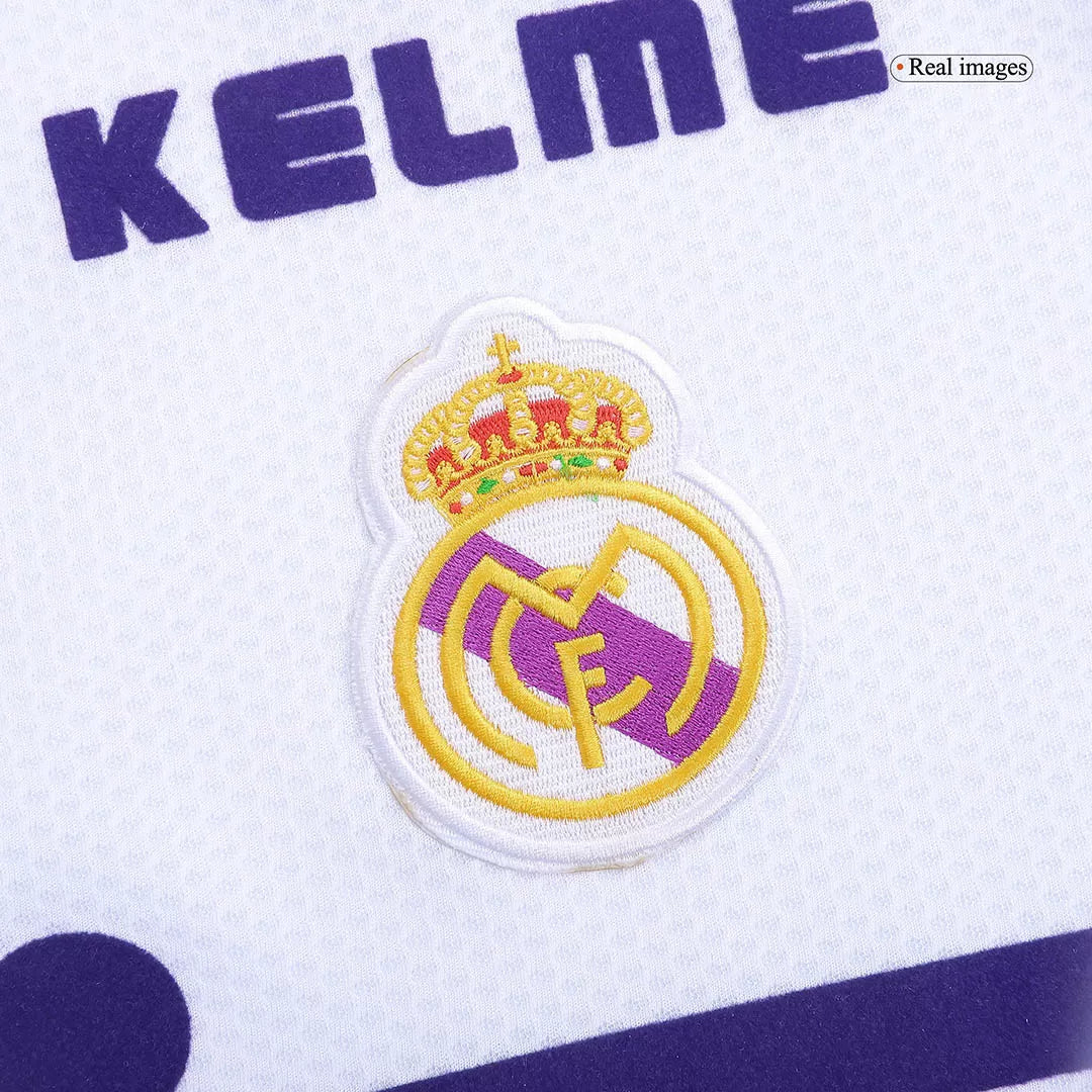 Real Madrid Retro Jersey Home Soccer Shirt 1997/98