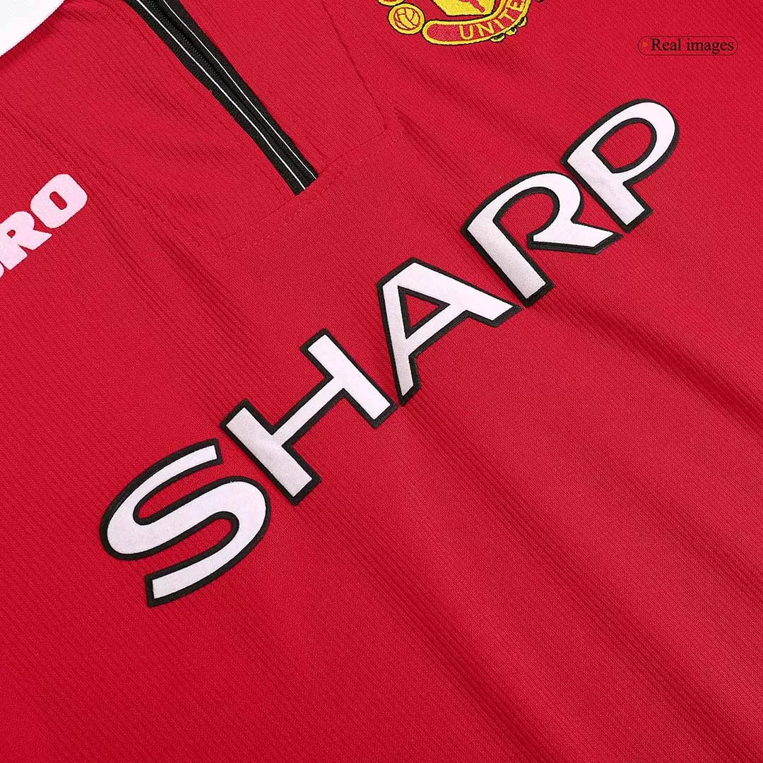 Manchester United Jersey Custom Home Soccer Jersey 98/00