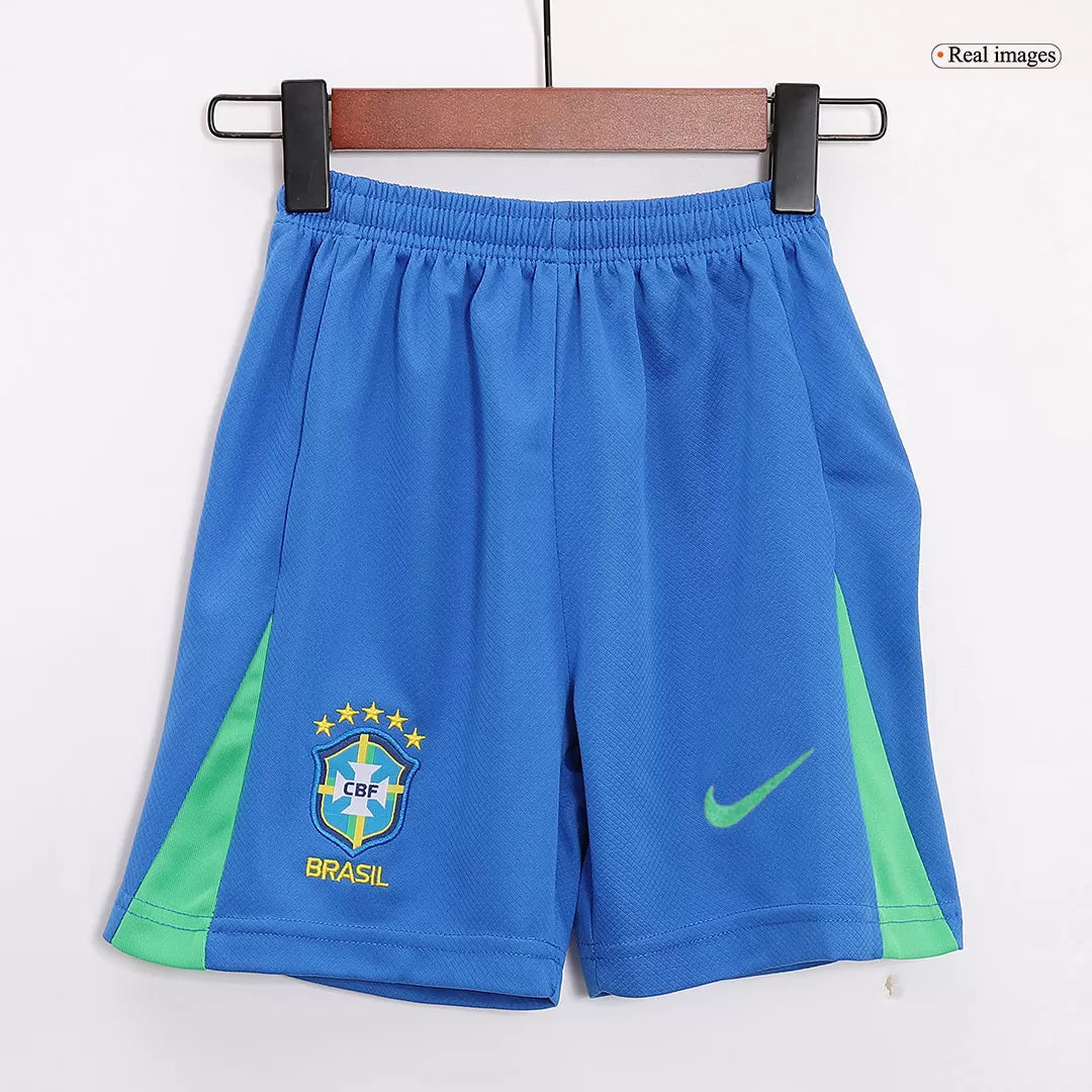 Kids Brazil Custom Home Full Soccer Kits
2024