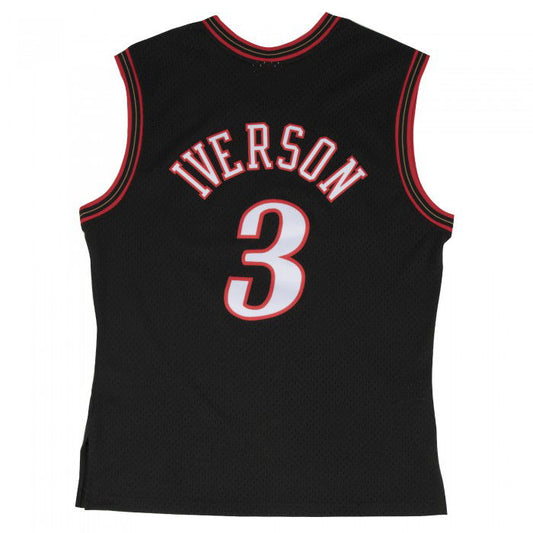 Allen Iverson Philadelphia 76ers 2000-01 Swingman Mitchell&Ness black NBA jersey