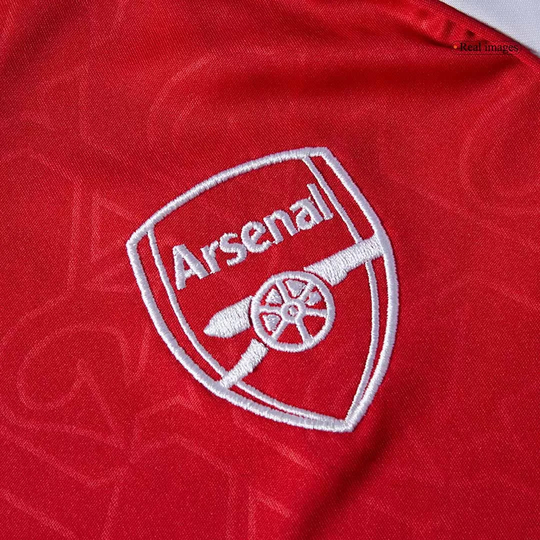 Kids Arsenal Custom Home Soccer Kits 2025/26