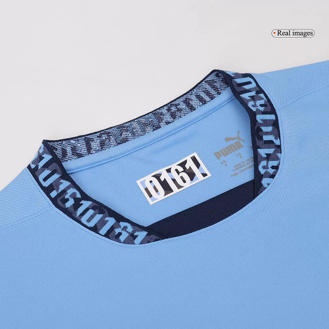 Manchester City Soccer Jersey Home Custom Shirt 2024/25