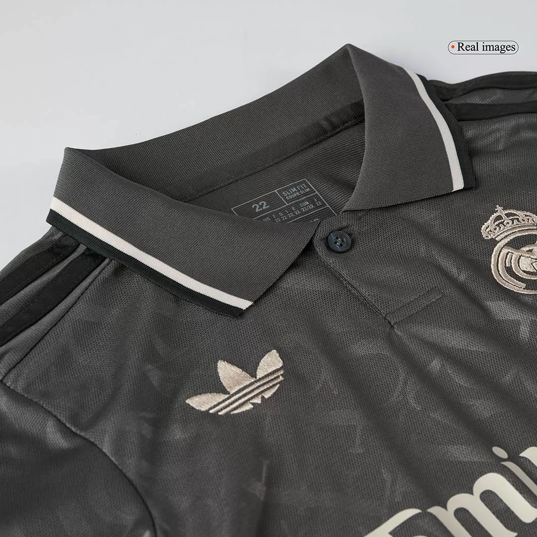 Kids Real Madrid Custom Third Away Full Soccer Kits
2024/25
