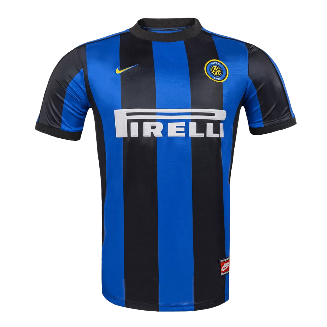 Inter Milan Retro Jersey Home Soccer Shirt 1999/00