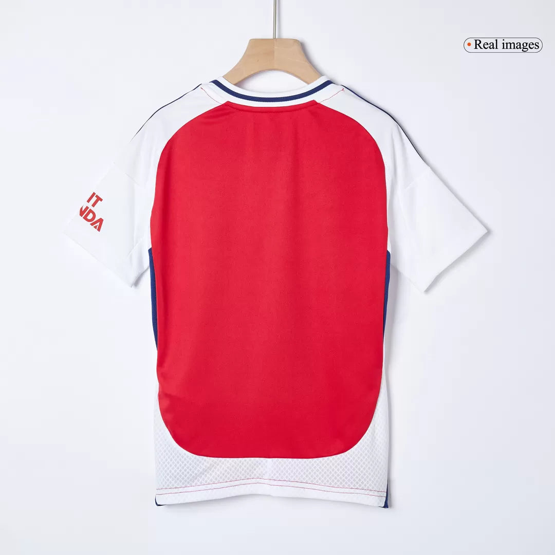 Kids Arsenal Custom Home Soccer Kits 2024/25