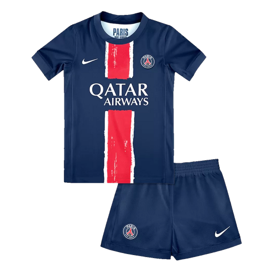 Kids PSG Custom Home Soccer Kits 2024/25