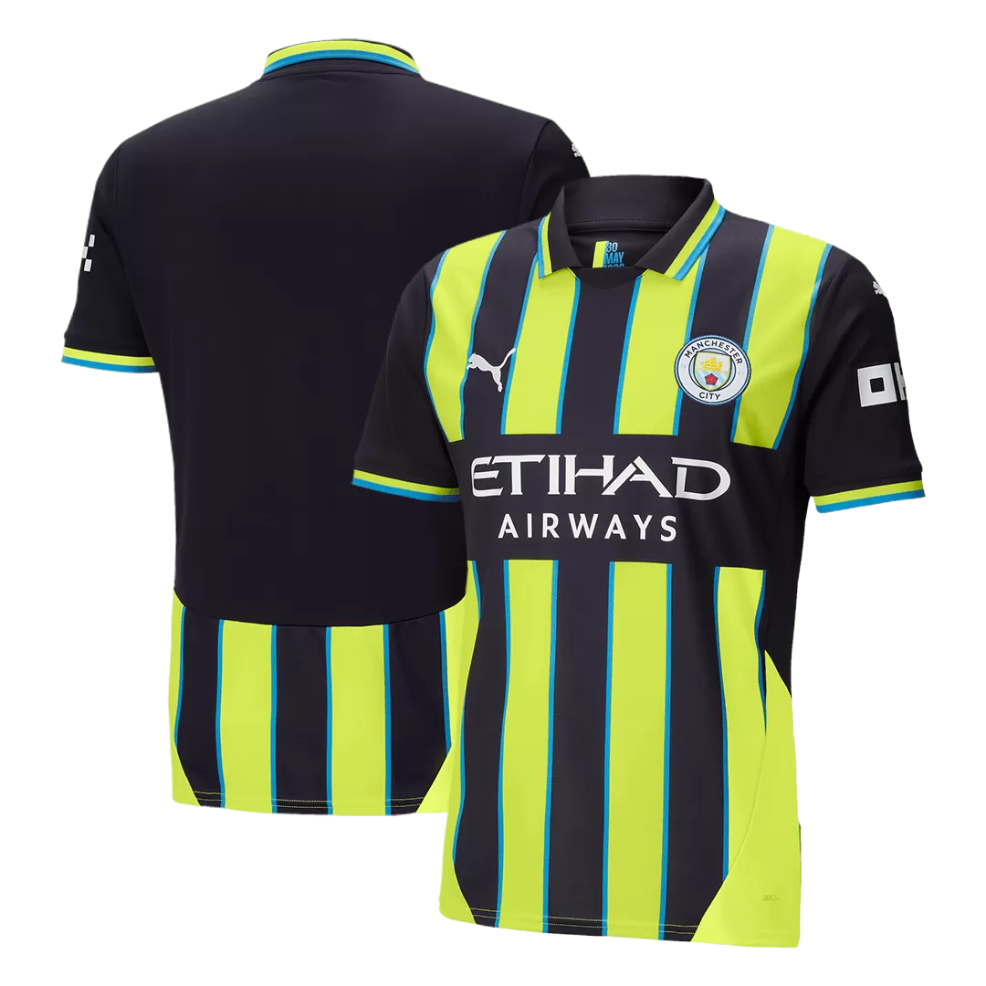 Manchester City Soccer Jersey Away Custom Shirt 2024/25