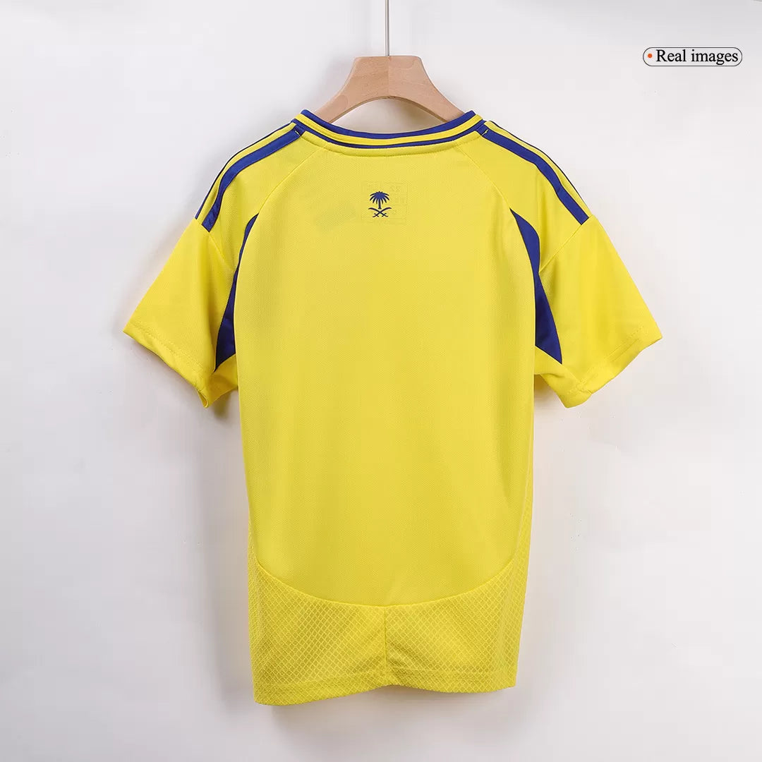 Kids Al Nassr Custom Home Full Soccer Kits
2024/25