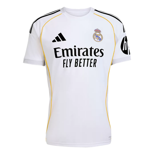 Real Madrid Soccer Jersey Home Custom Shirt 2025/26