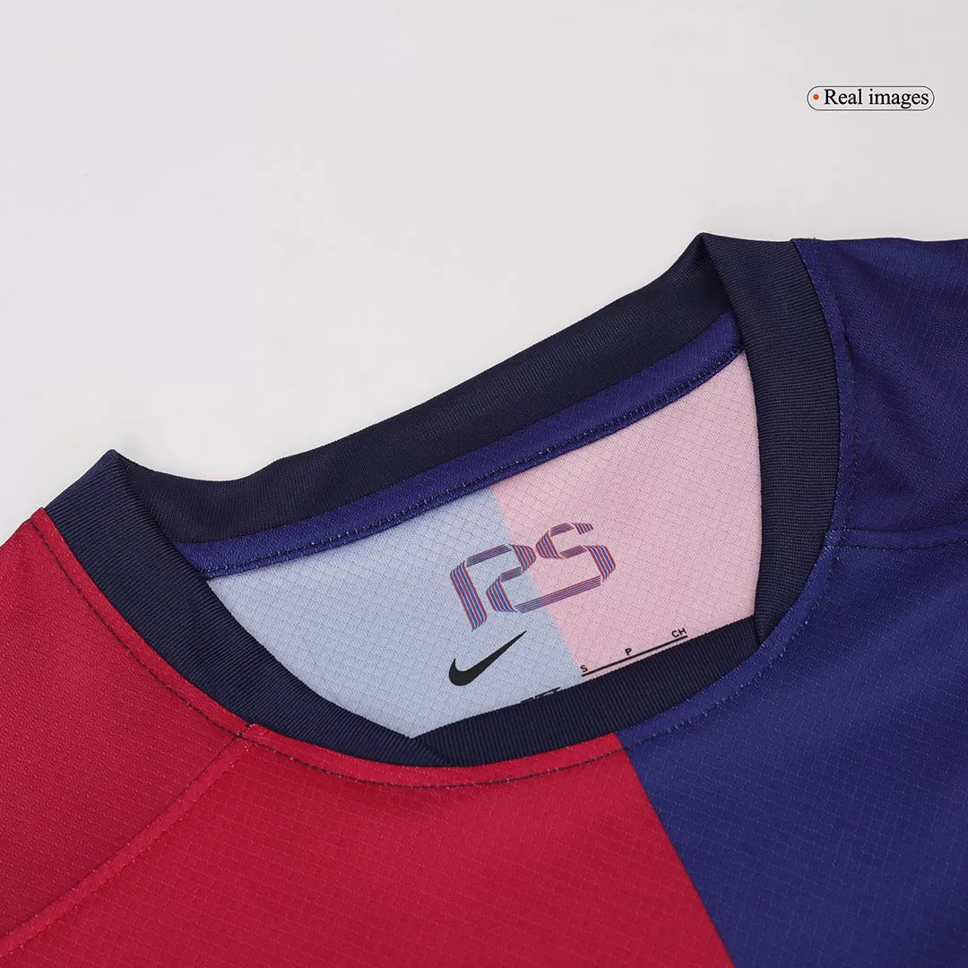 Barcelona Retro Jersey Home Long Sleeve Soccer Shirt 2024/25
