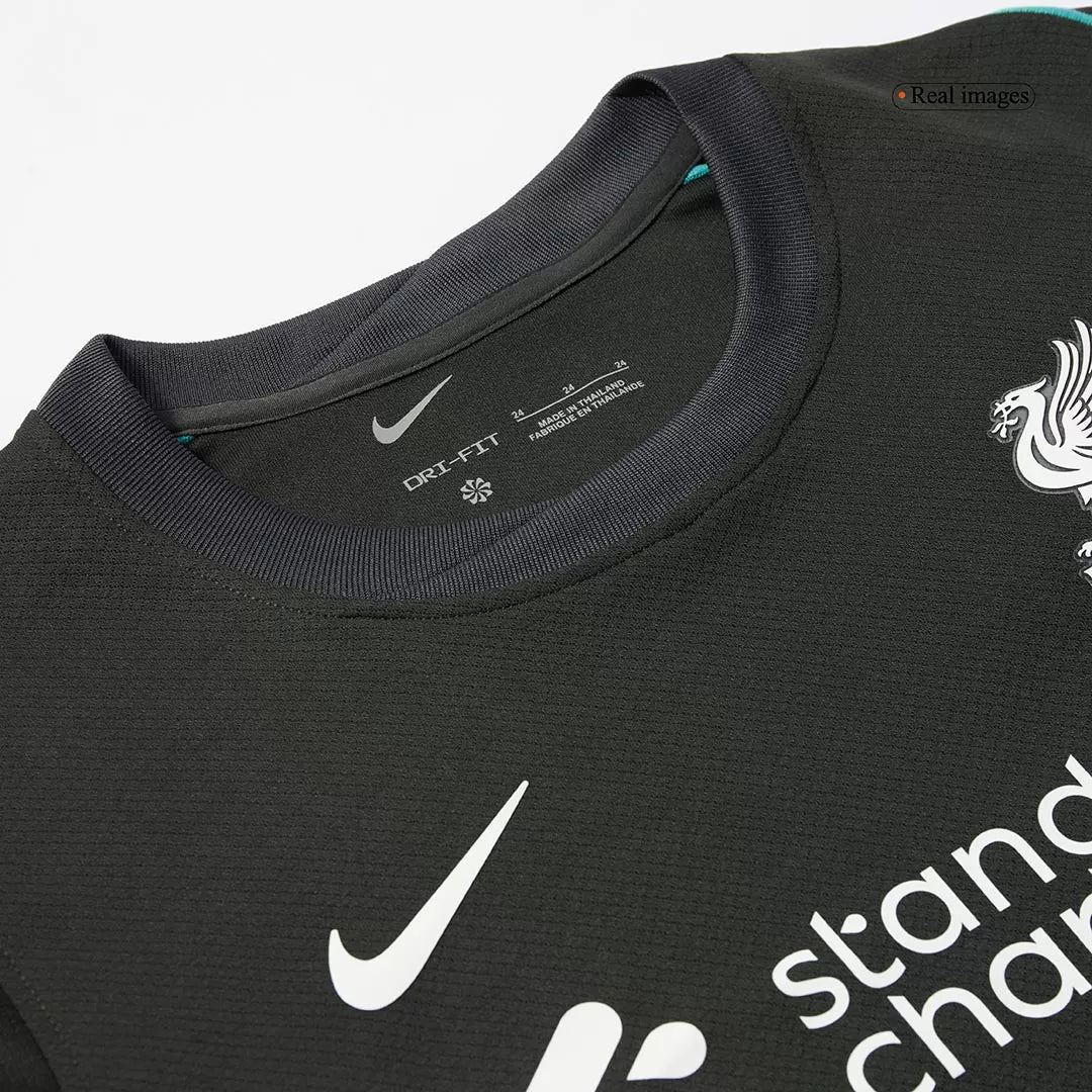 Kids Liverpool Custom Away Soccer Kits 2024/25