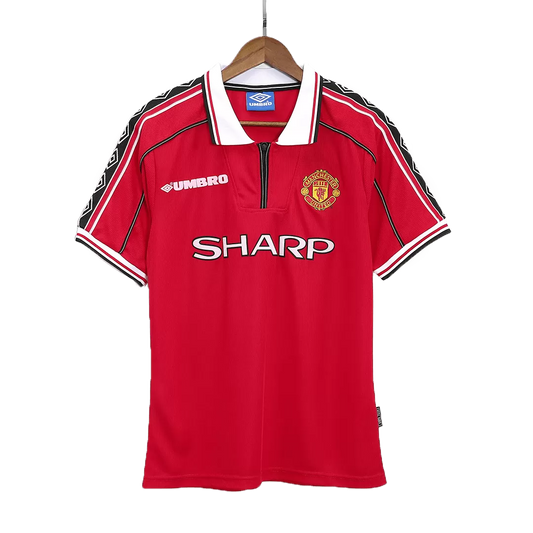 Manchester United Jersey Custom Home Soccer Jersey 98/00