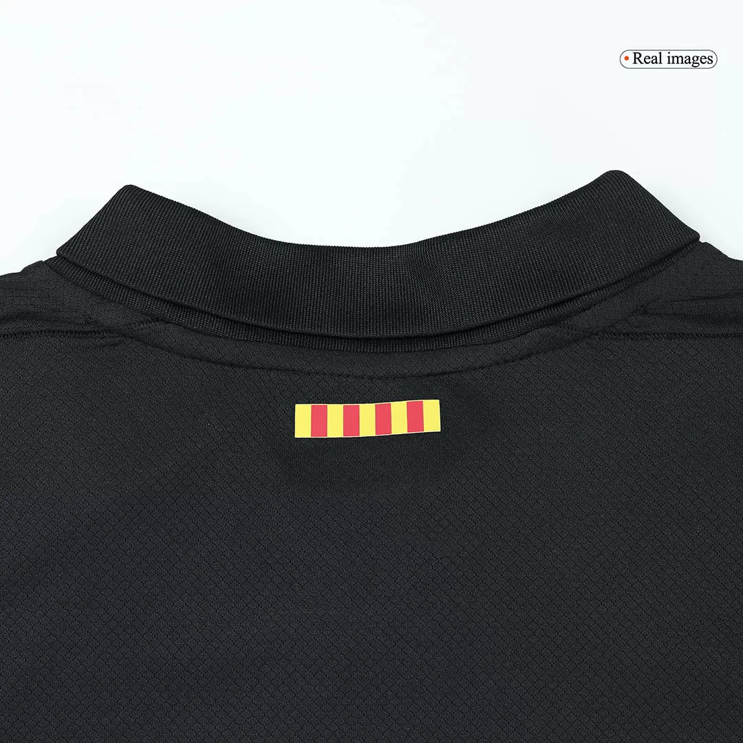 Barcelona Soccer Jersey Away Custom Shirt 2024/25 Spotify Logo Without Text