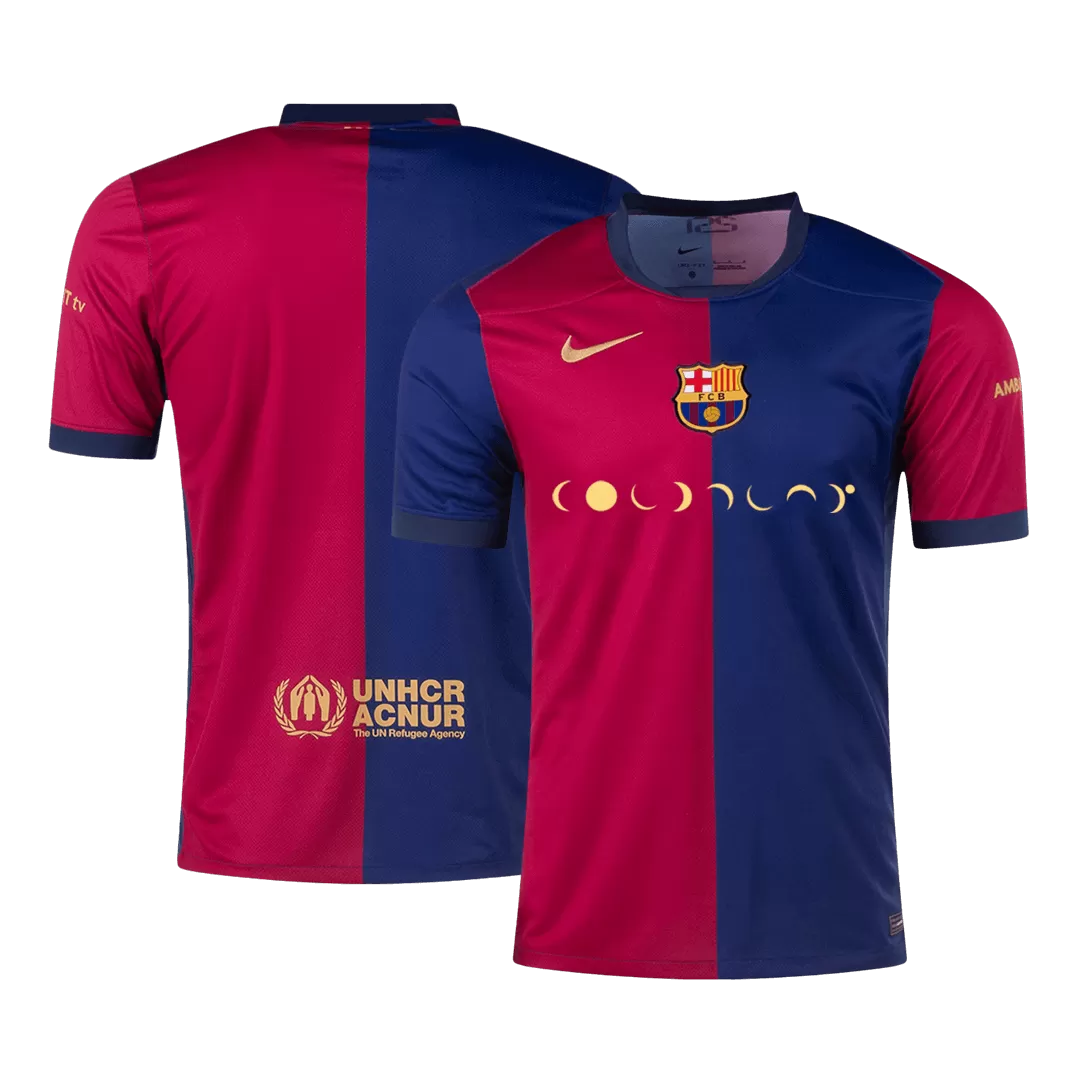 Barcelona Jersey Custom Soccer Jersey Home 2024/25 COLDPLAY