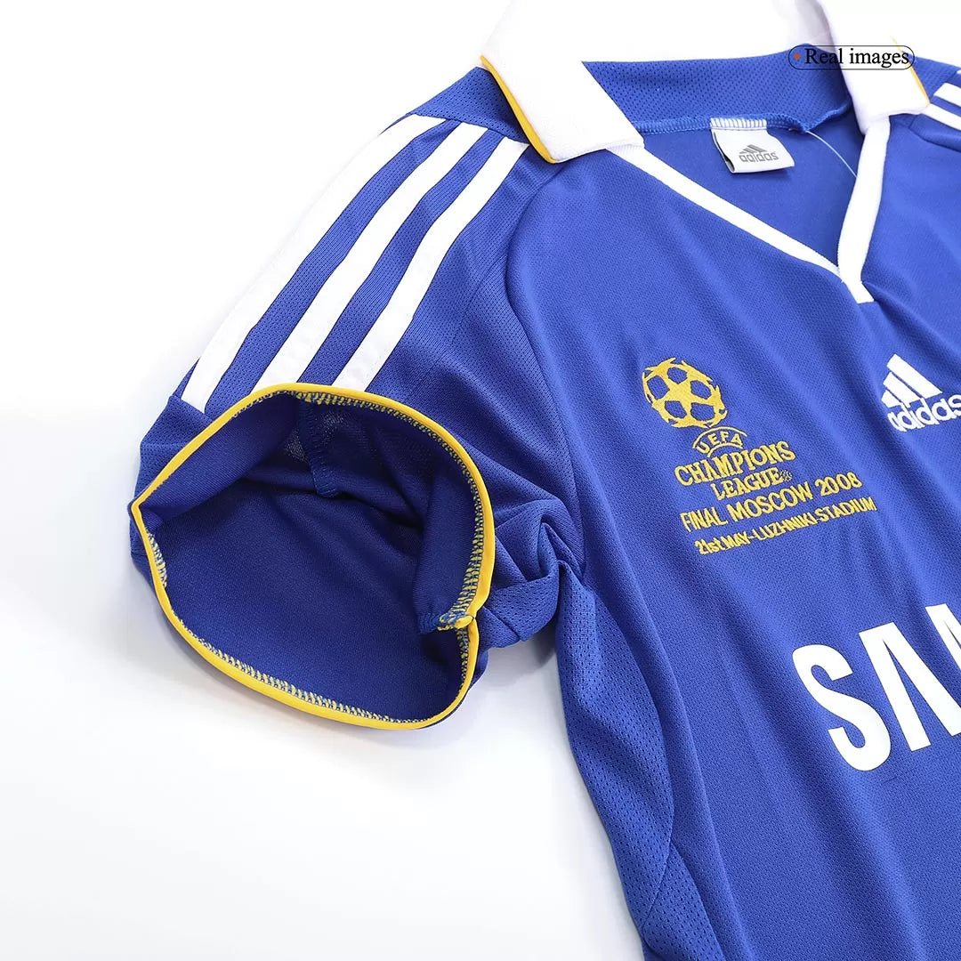 Chelsea Jersey Custom Home Soccer Jersey 2008 - UCL