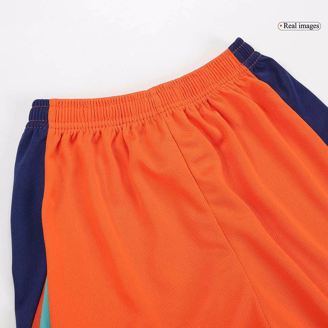 Kids Netherlands Custom Home Soccer Kits 2024
