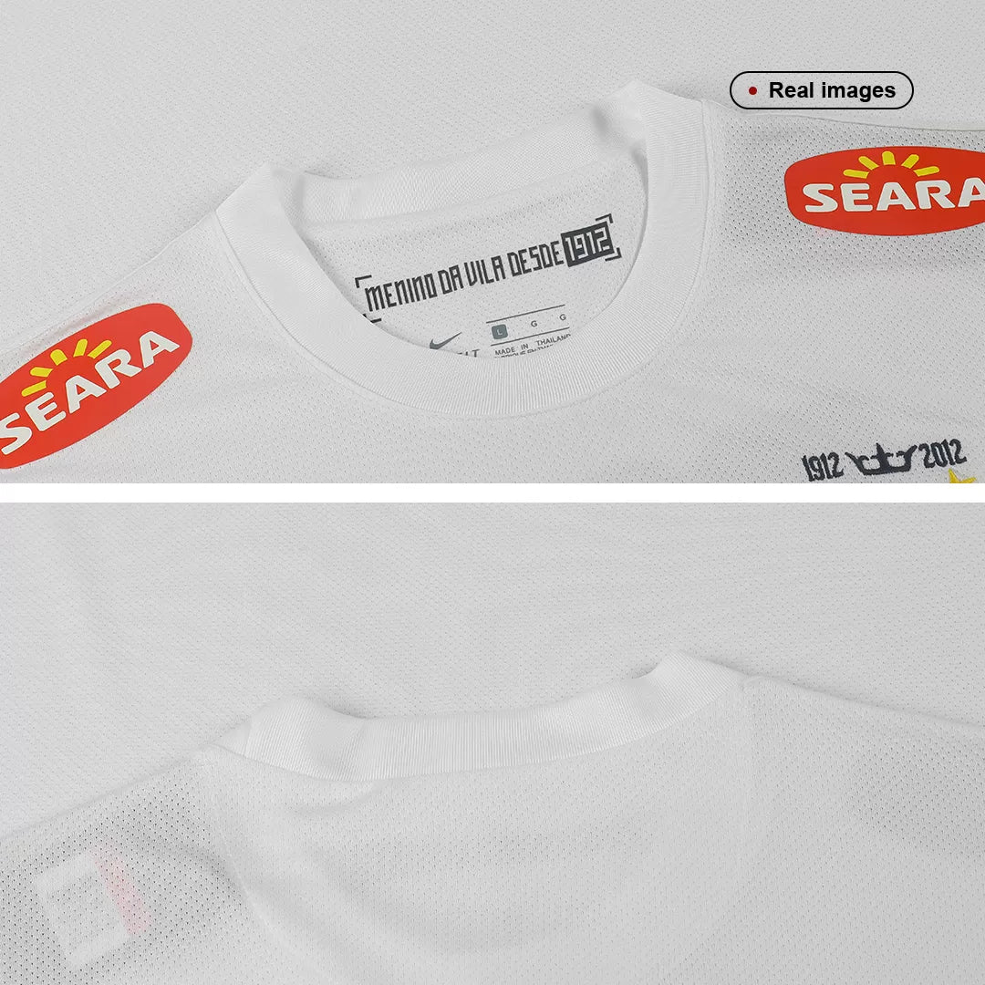 Santos FC Jersey Custom Home Soccer Jersey 2012