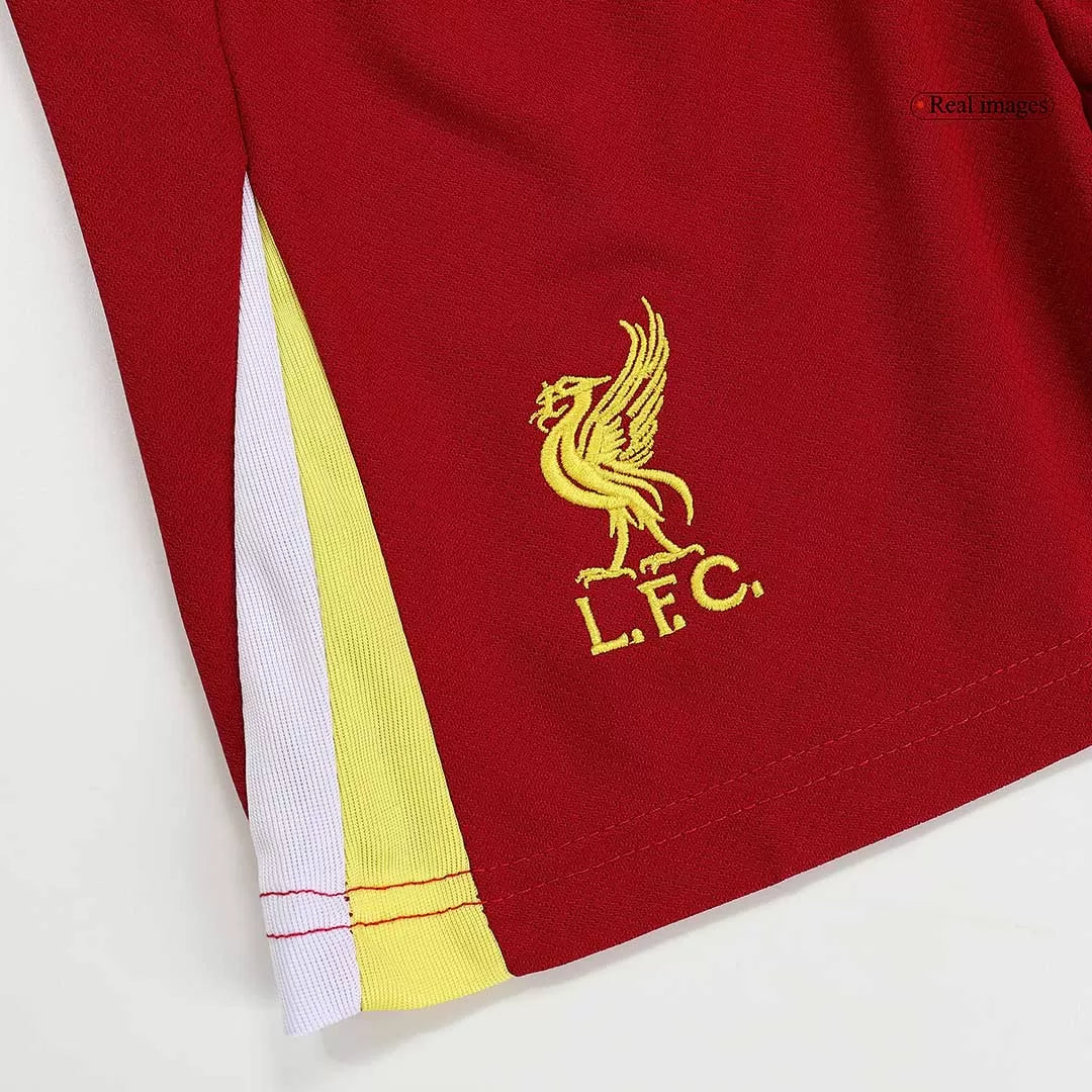 Kids Liverpool Custom Home Full Soccer Kits
2024/25