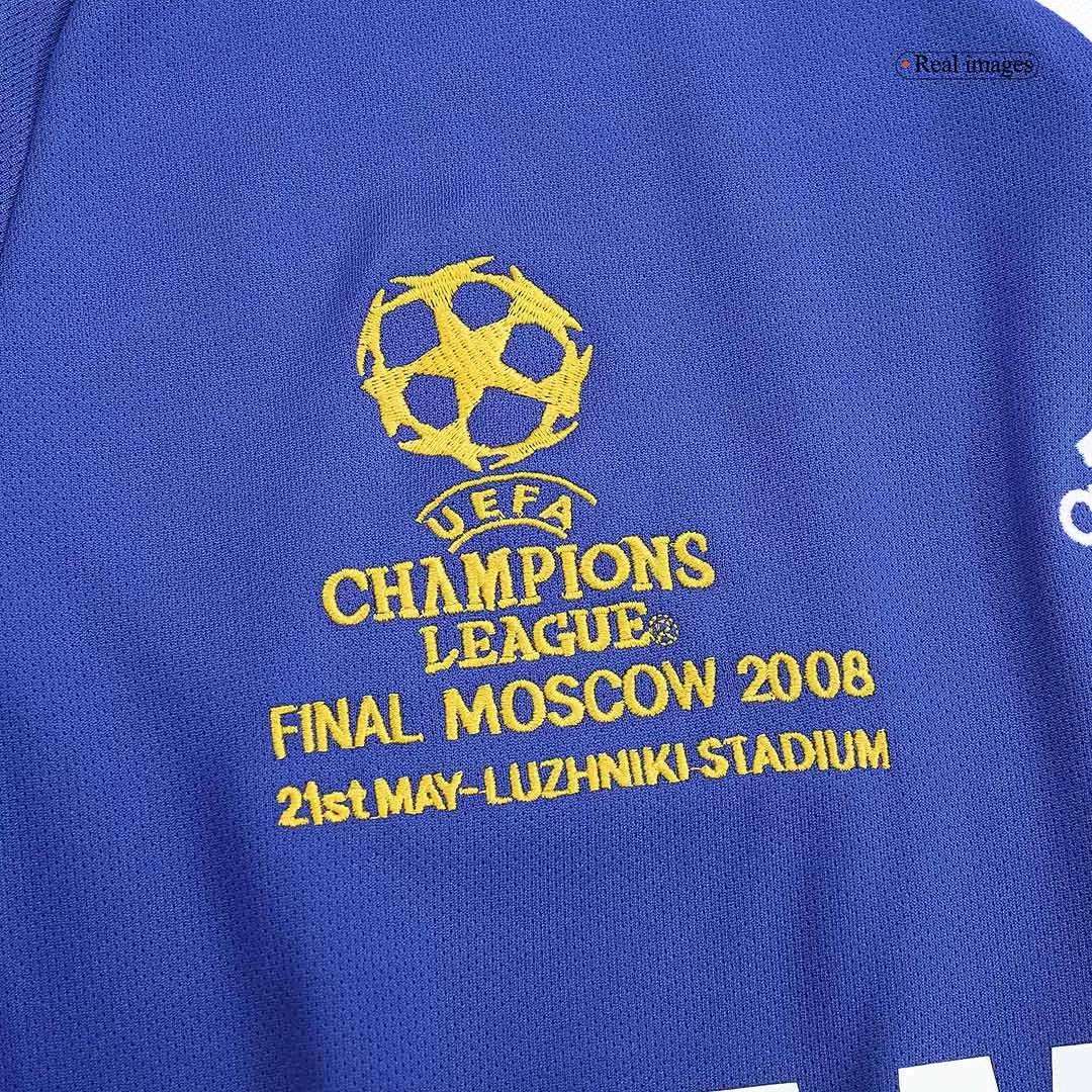 Chelsea Jersey Custom Home Soccer Jersey 2008 - UCL