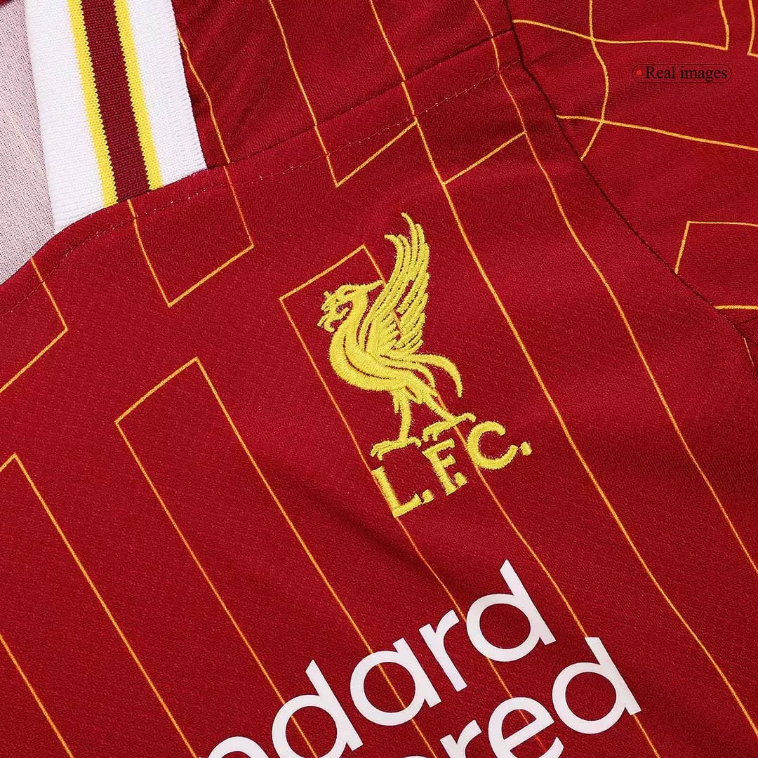 Kids Liverpool Custom Home Full Soccer Kits
2024/25