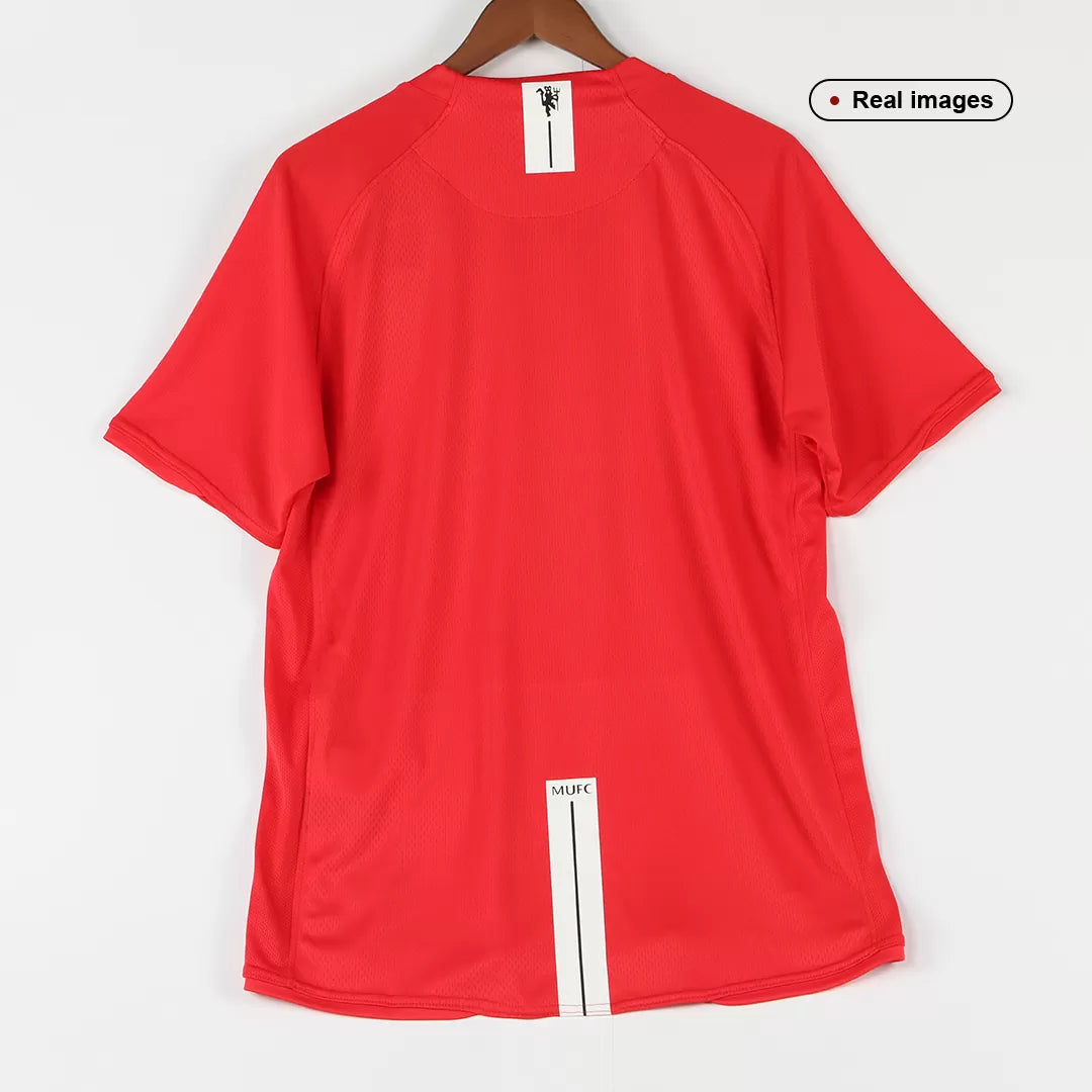 Manchester United Retro Jersey Home Soccer Shirt 2007/08
