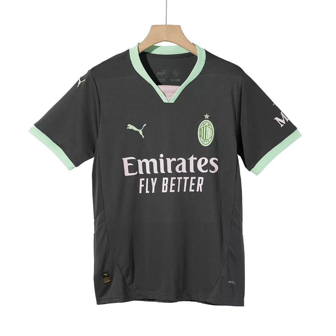 AC Milan Soccer Jersey Third Away Custom Shirt 2024/25