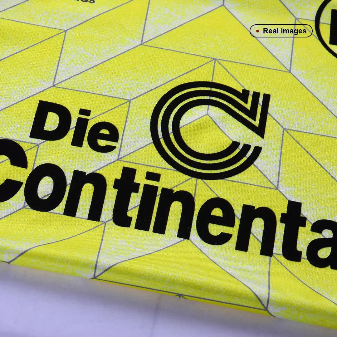 Borussia Dortmund Retro Jersey Home Soccer Shirt 1988