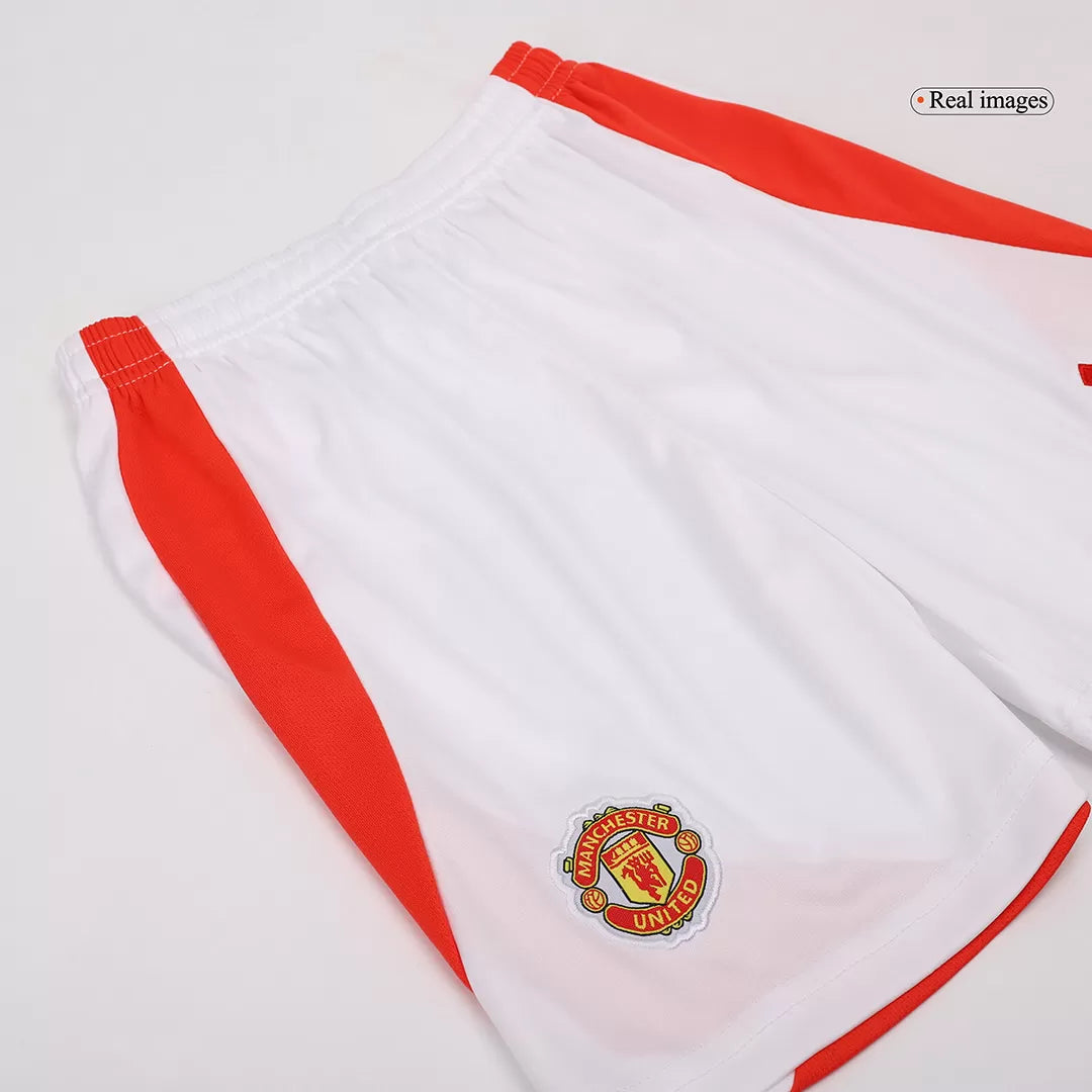 Kids Manchester United Custom Home Soccer Kits 2024/25