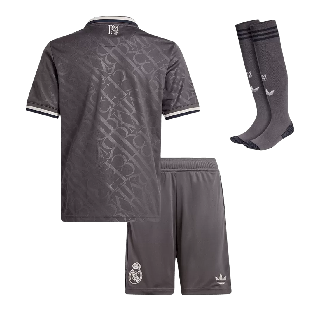 Kids Real Madrid Custom Third Away Full Soccer Kits
2024/25